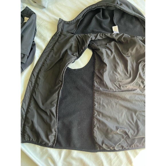 Jockey Activewear Hooded Zip Up fitted Vest Black size large - Picture 6 of 11